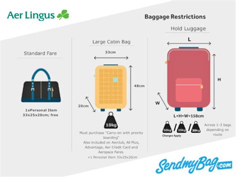 aer lingus 10kg bag size.